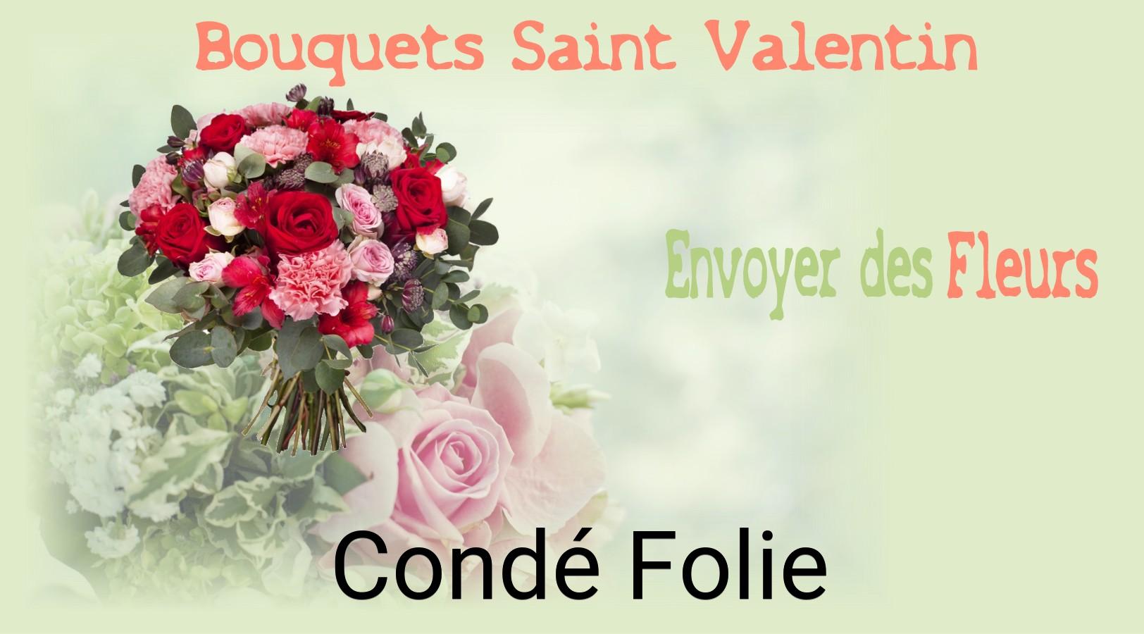 Roses de Saint-Valentin livrées à Condé-Folie